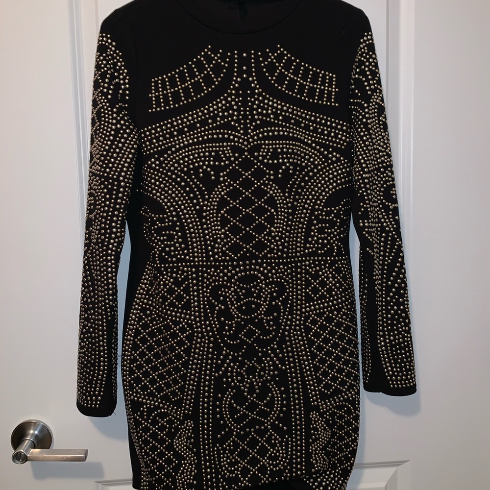 Black cool dress